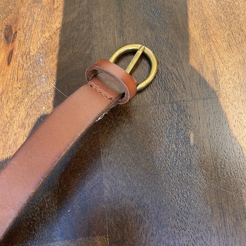 Leather belt - Picture 3 of 3